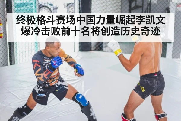 MMA fighter training